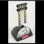 NHRA Racing Alarm Clock with Christmas Tree - A Great Car Guy Gift!